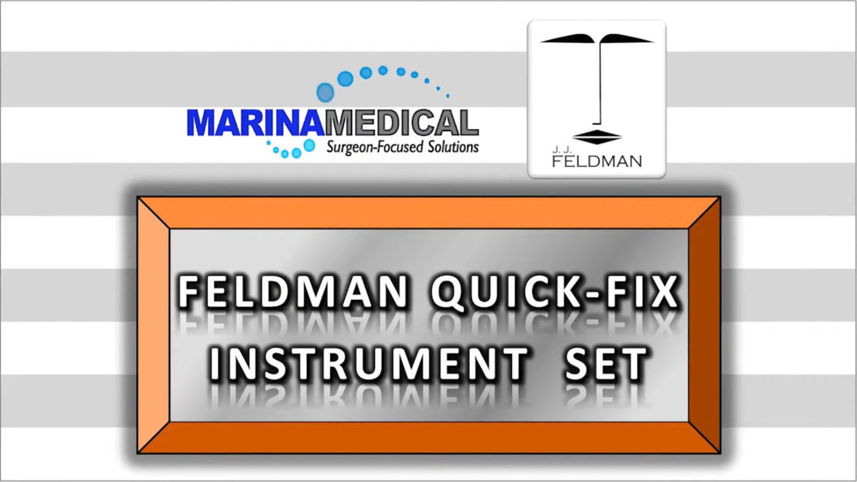 Quicka Instrument Feldman Quick-Fix Instrument Set by Joel J. Feldman, MD – Marina ...