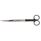 Rees surgical scissors curved 20.5 cm ceramic and stainless steel surgical scissors