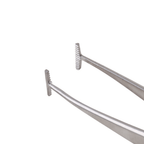 Forceps Green Fixation Lock 10mm Tip 10cm