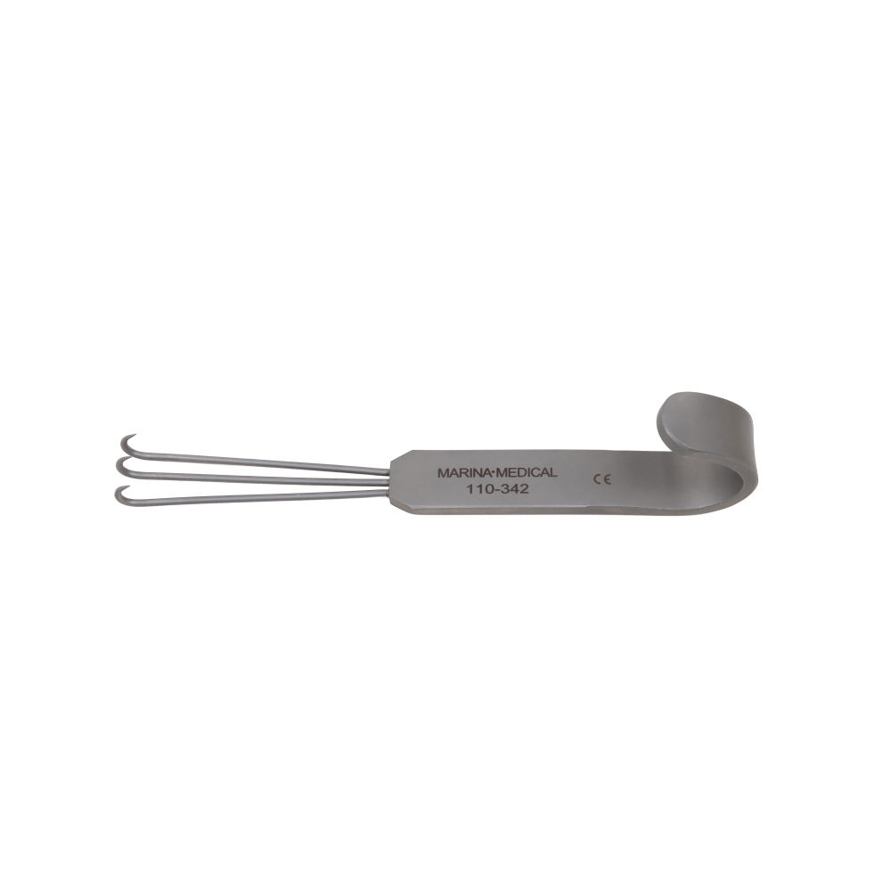 Retractor Anderson 3 Prongs 12cm