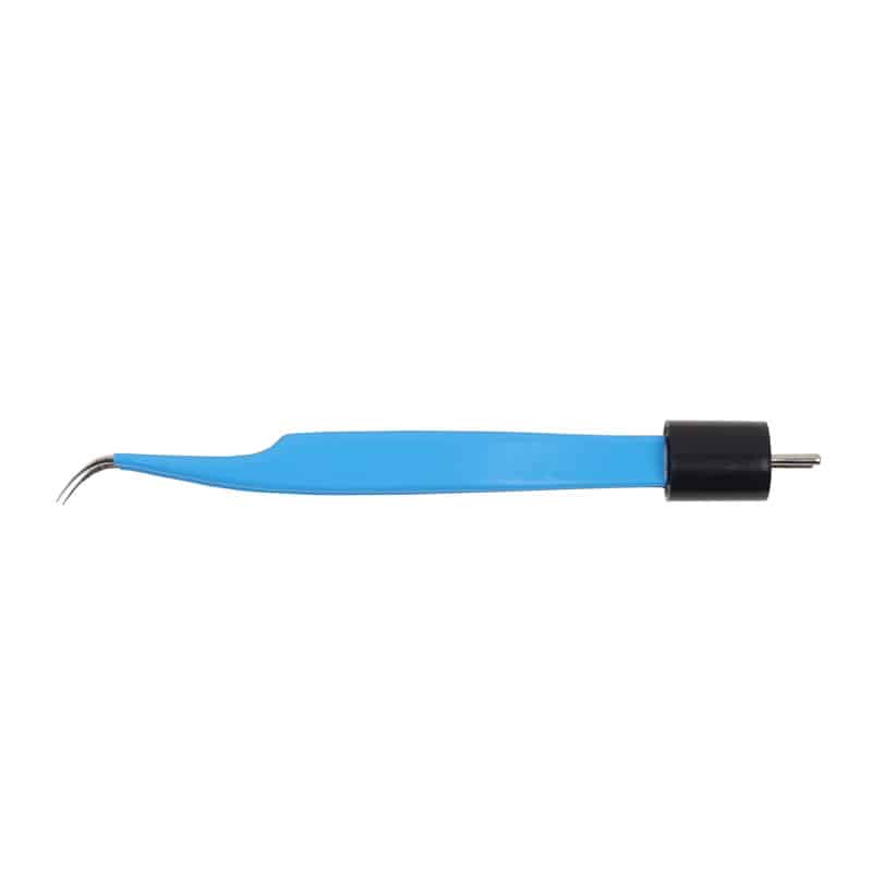 Bi-polar Curved Jewelers Forceps