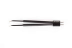 Bi-polar Jeweler Forceps, Angled