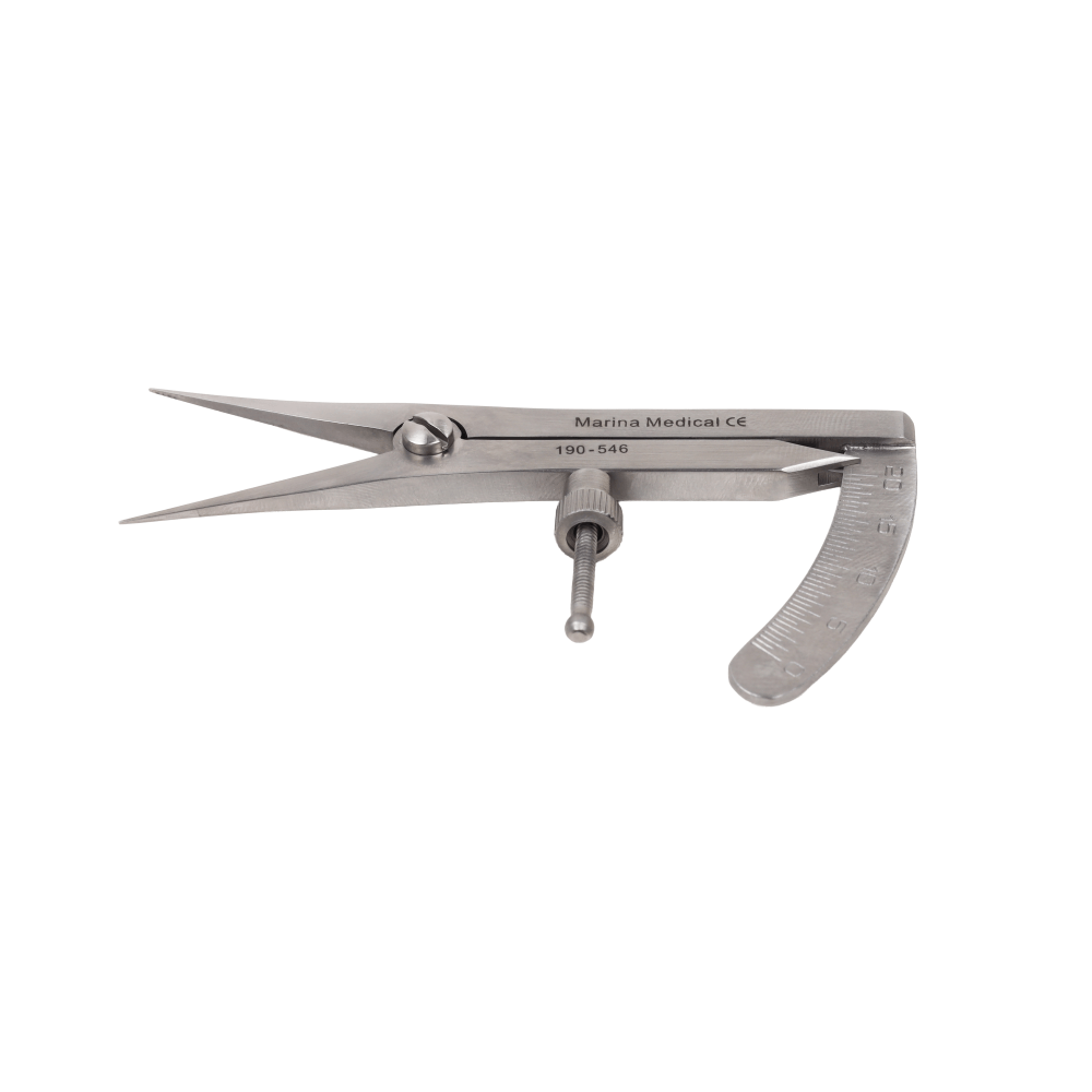 Castroviejo Caliper Graduated 0-20mm 85cm