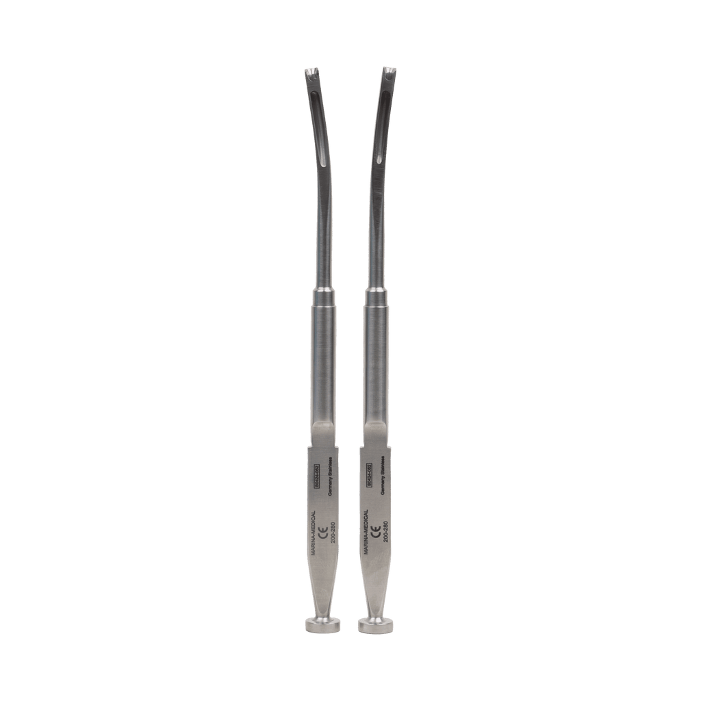 200-280 - Toriumi Banana Strip Osteotome 4mm OD Left and Right Set
