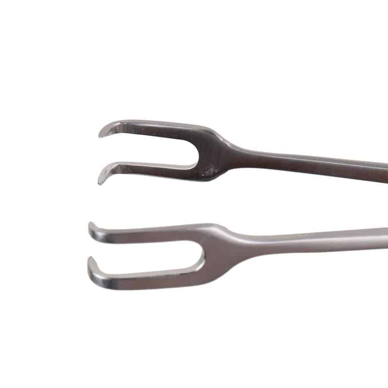 Schroeder Vulsellum 2 Prong Forceps