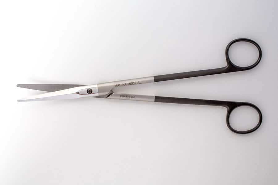 Aston surgical scissors curved 20.5 cm