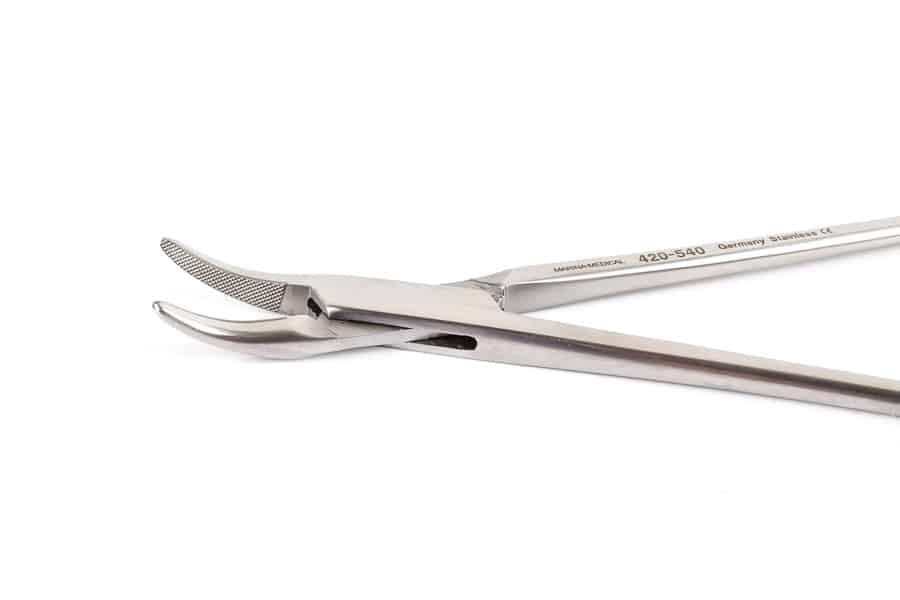 Heaney Needle Holder