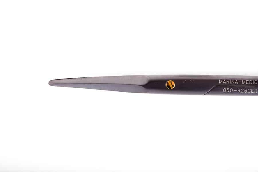Kaye-Freeman surgical scissors curved 19 cm