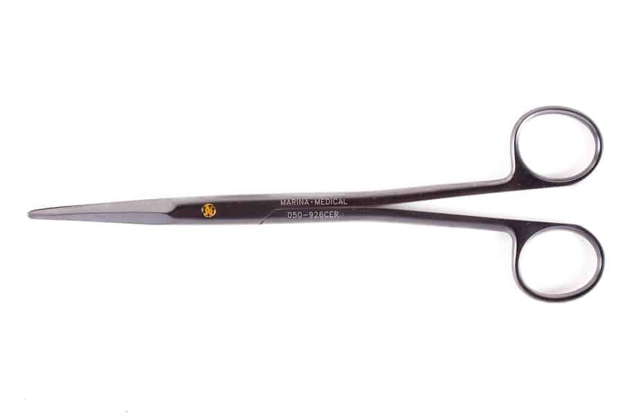 Kaye-Freeman surgical scissors curved 19 cm