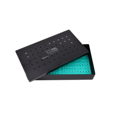 Perforated Aluminum Instrument Case, 35 x 25 x 6cm