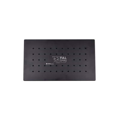 Perforated Aluminum Instrument Case, 35 x 25 x 6cm