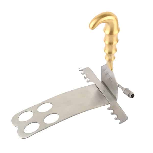Pelosi Abdominal Retractor with Light