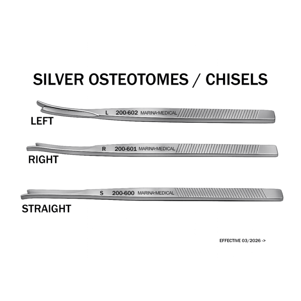 Silver Osteotome