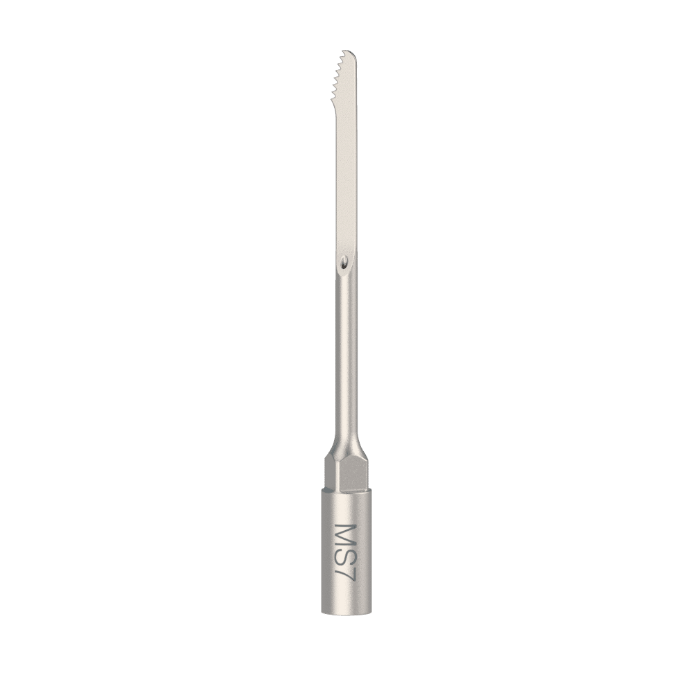 W&H MS7 Long Straight One Sided Piezo Saw with Dual Coolant Outlets
