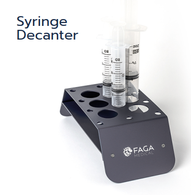 FAGA Syringe Decanter