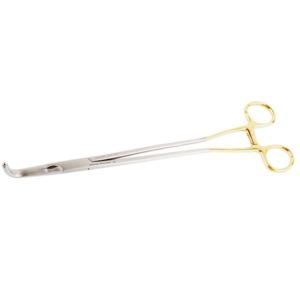 Clamp Hysterectomy Forceps Angulated
