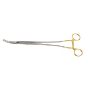 Clamp Hysterectomy Forceps Strongly Curved