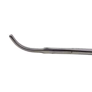 Image of 336-542K Kovac Clamp Hysterectomy Forceps Product Image, Marina Medical Instruments, tip view, side image