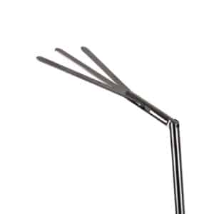 Image of 704-111 Fan Retractor, Marina Medical Instruments, tip closeup, side view, open tip