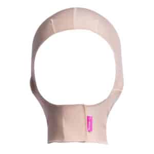 Unisex Face mask - double layer chin, full head coverage, open face and back neck adjustable Velcro fastening, full view