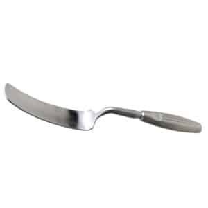 Stubbs-Breisky Reverse Vaginal Retractor for pelvic floor repair and sacrocolpopexy, 16cm x 35mm, with ergonomic handle and convex blade design