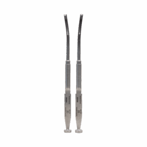 200-280 - Toriumi Banana Strip Osteotome 4mm OD Left and Right Set