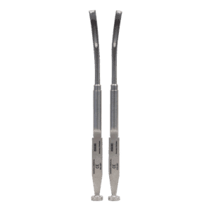 200-281 - Toriumi Banana Strip Osteotome 6mm OD Left and Right Set