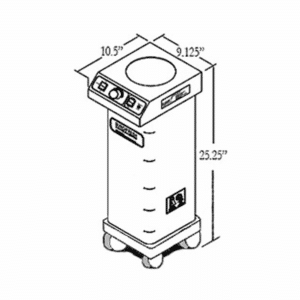 Surgifresh Mini-Turbo Smoke Evacuator 110v with Footswitch