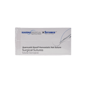 MMSNU1451S - Auersvald-Nassif Hemostatic Net Suture 5-0 Monofilament Nylon Box of 12